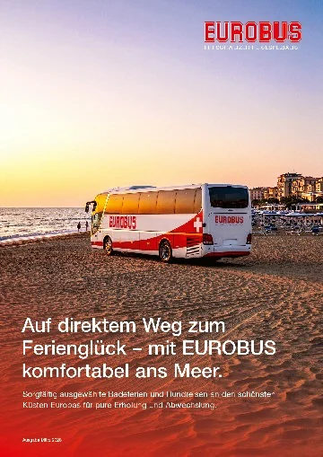 To the seaside in comfort with EUROBUS