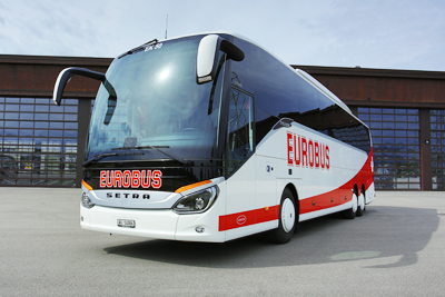 Bus der Comfort-Klasse von EUROBUS...