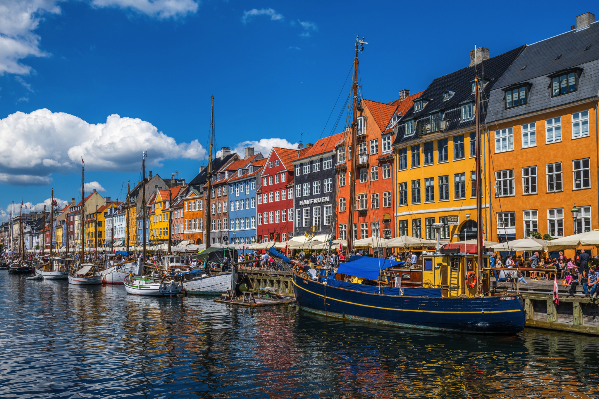 Nyhavn - Kopenhagen Bild