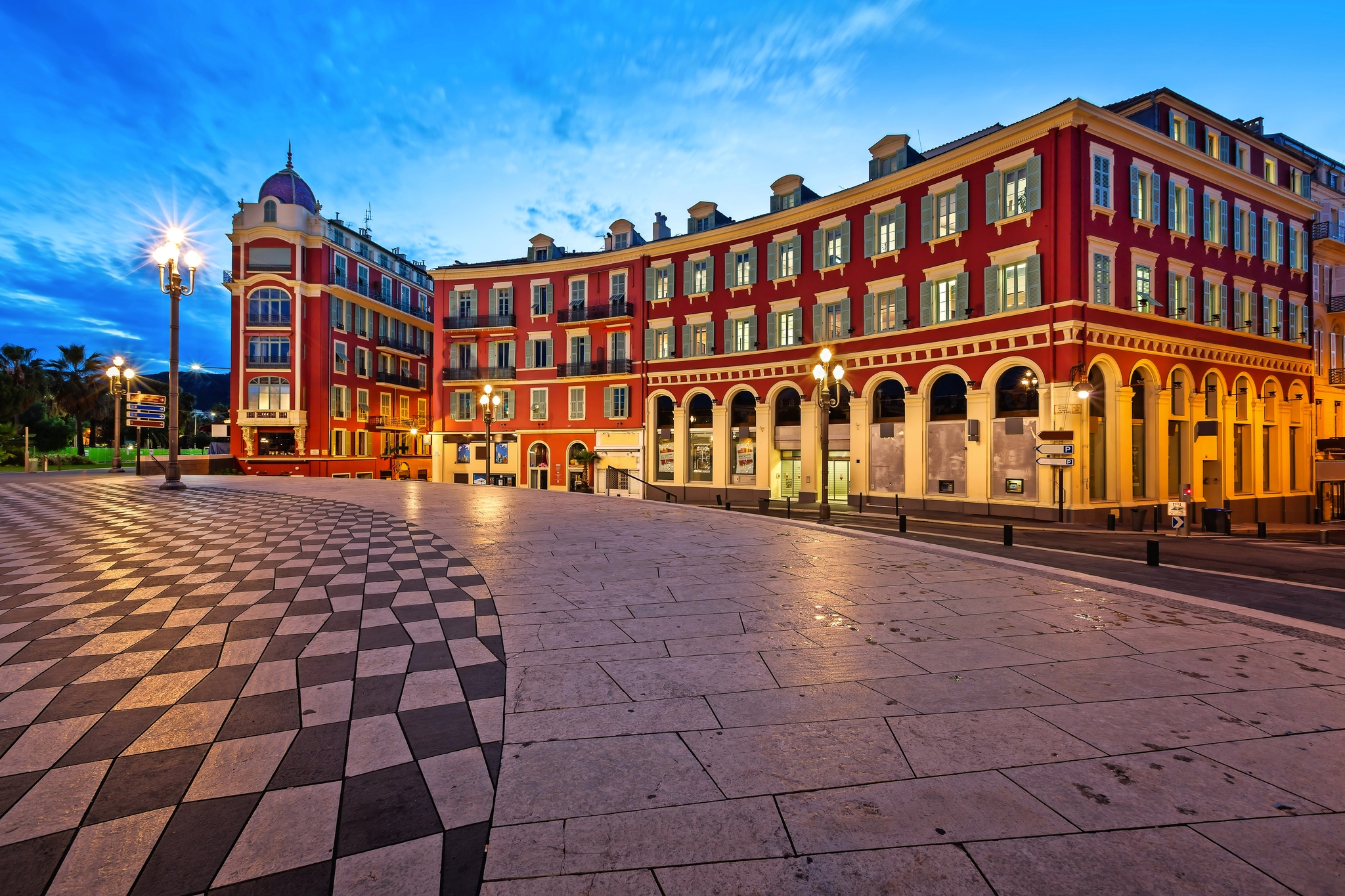 Place Masséna, Nizza Bild