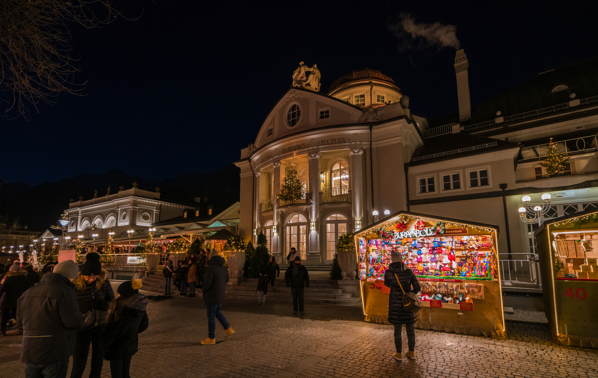 Weihnachtsmarkt in Meran Bild
