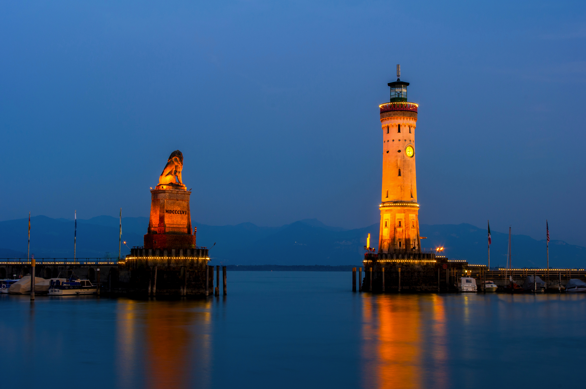 Leuchtturm Lindau Bild