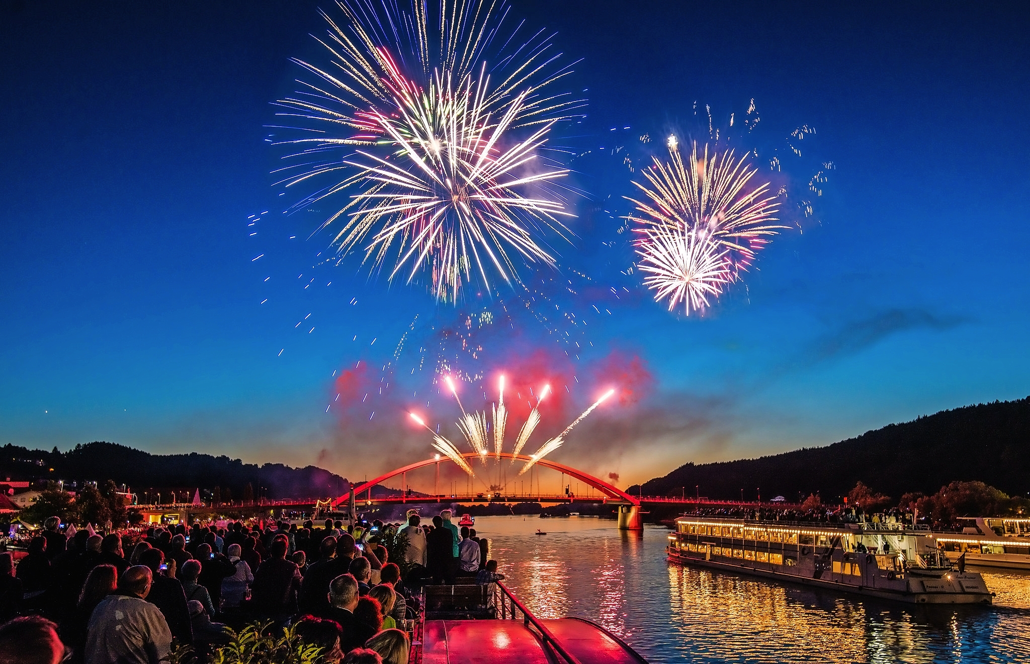 Silvester Regensburg Kristallflotte Bild