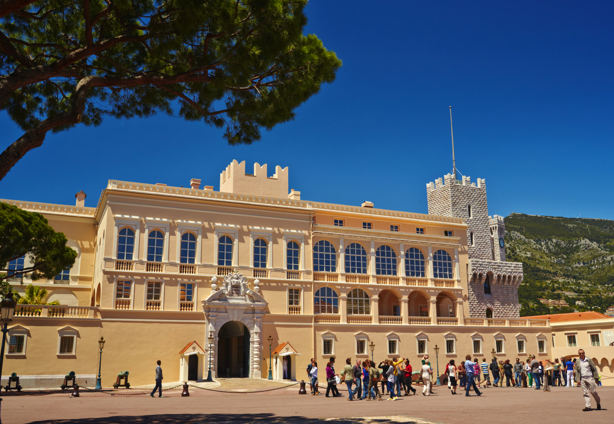 Fürstenpalast von Monaco Bild