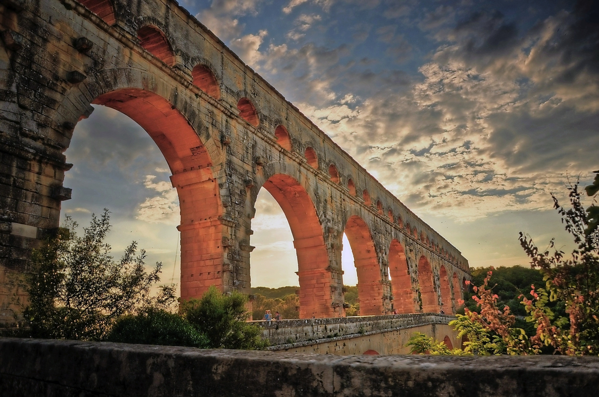 Pont du gard Bild