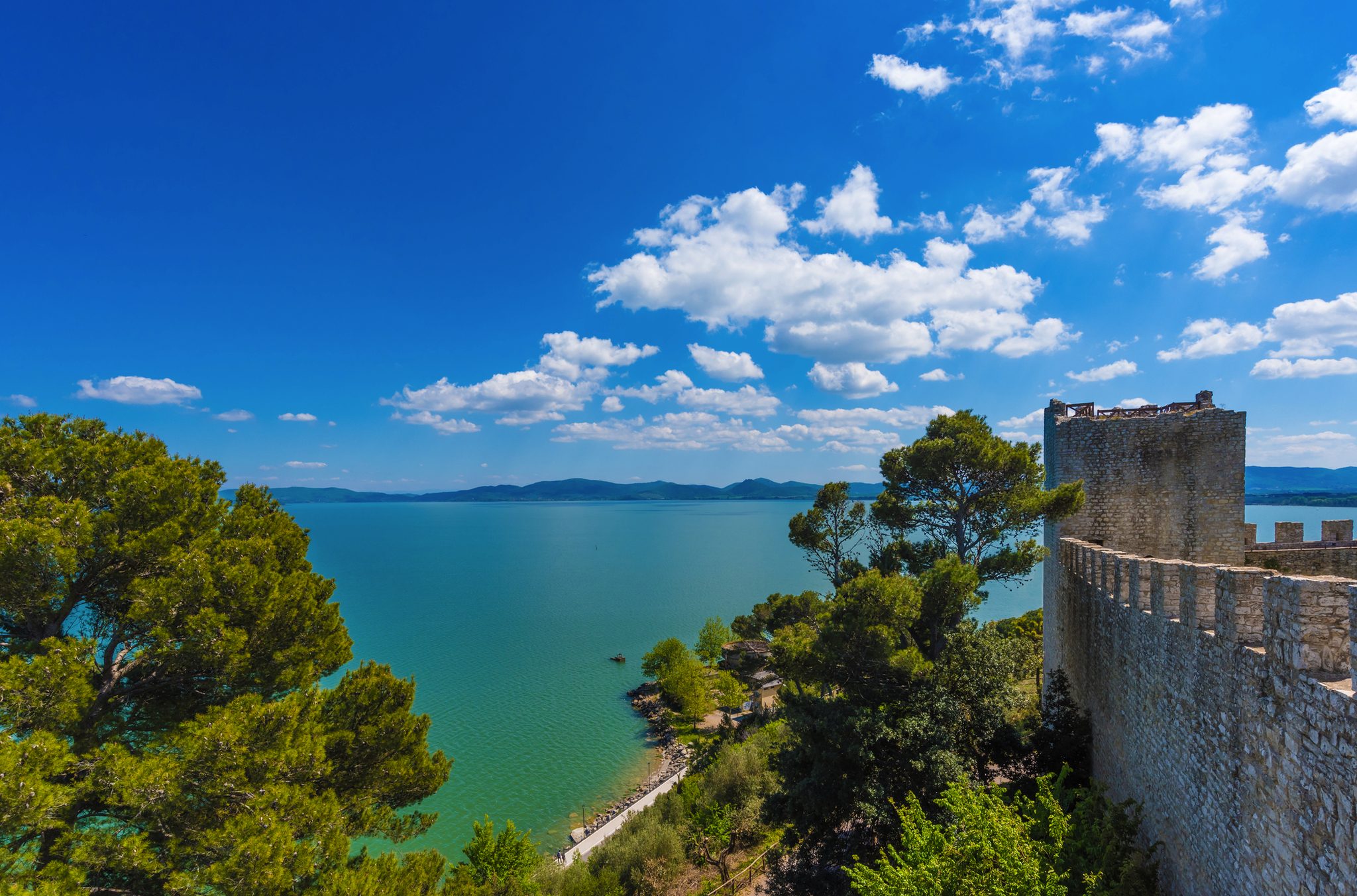 Castiglione del Lago in Umbrien Bild