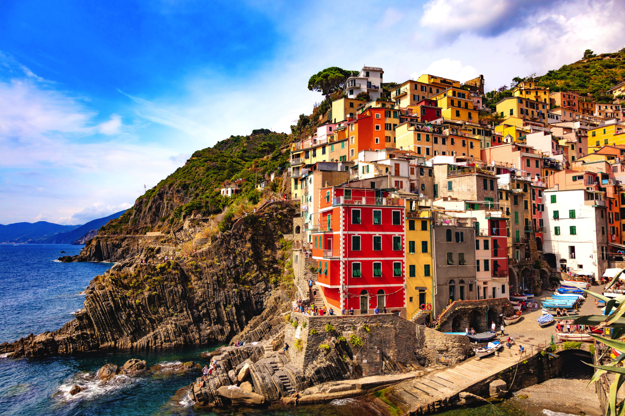 Riomaggiore - das östlichste der fünf Dörfer der Cinque Terre Bild