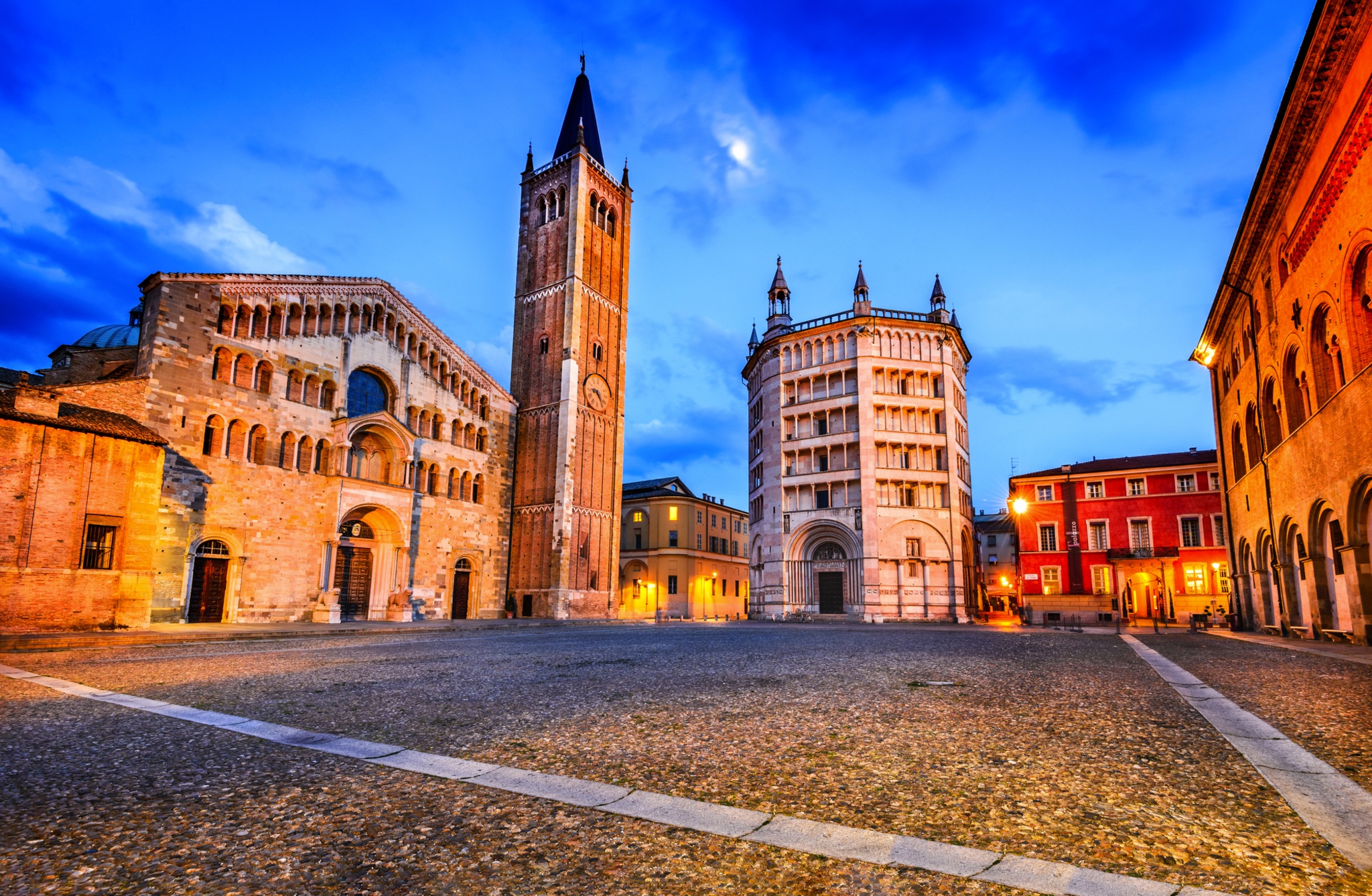 Piazza del Duomo, Parma Bild