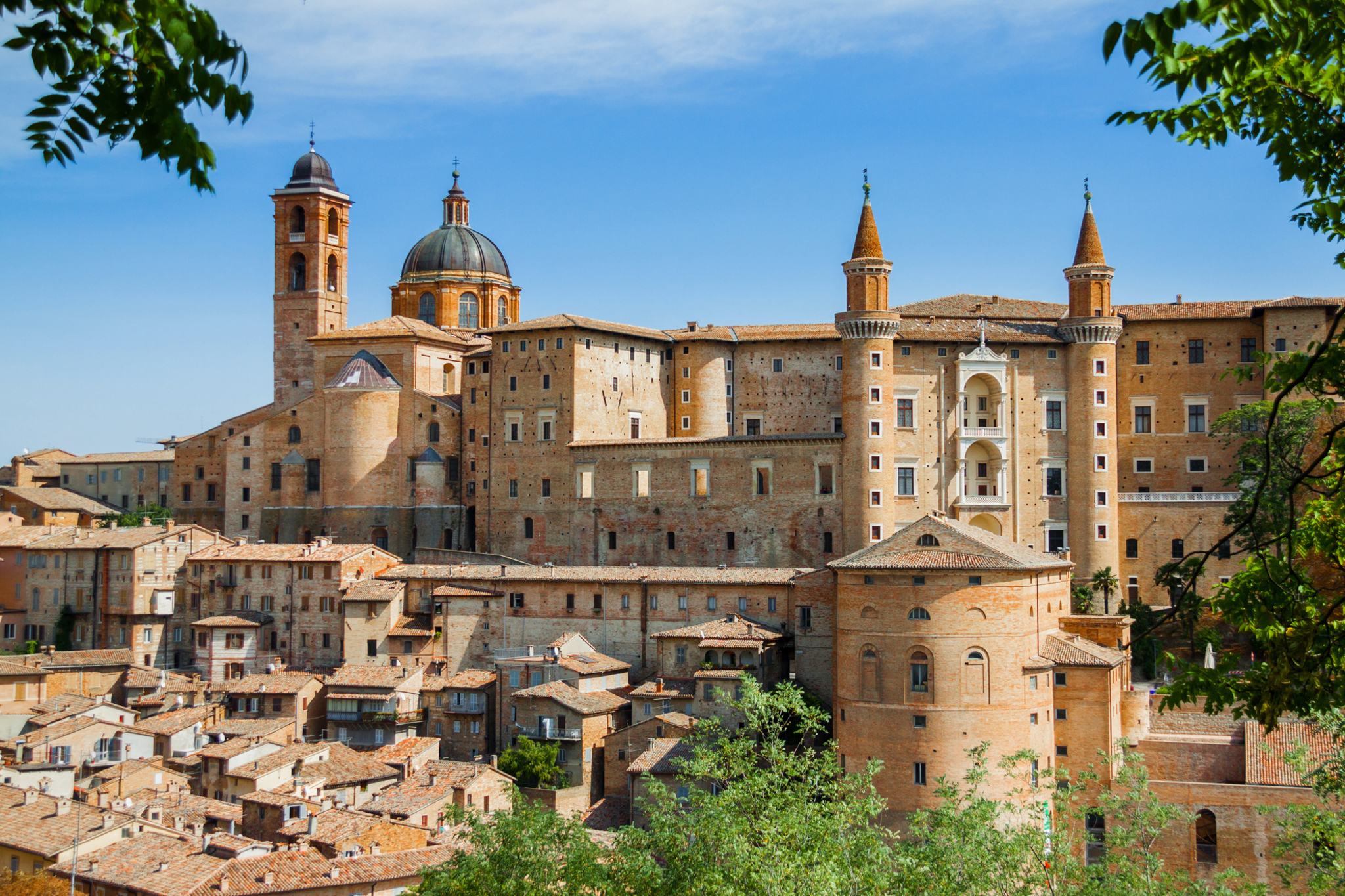 Der Herzogliche Palast (Palazzo ducale) in Urbino Der Herzogliche Palast (Palazzo ducale) in Urbino Bild