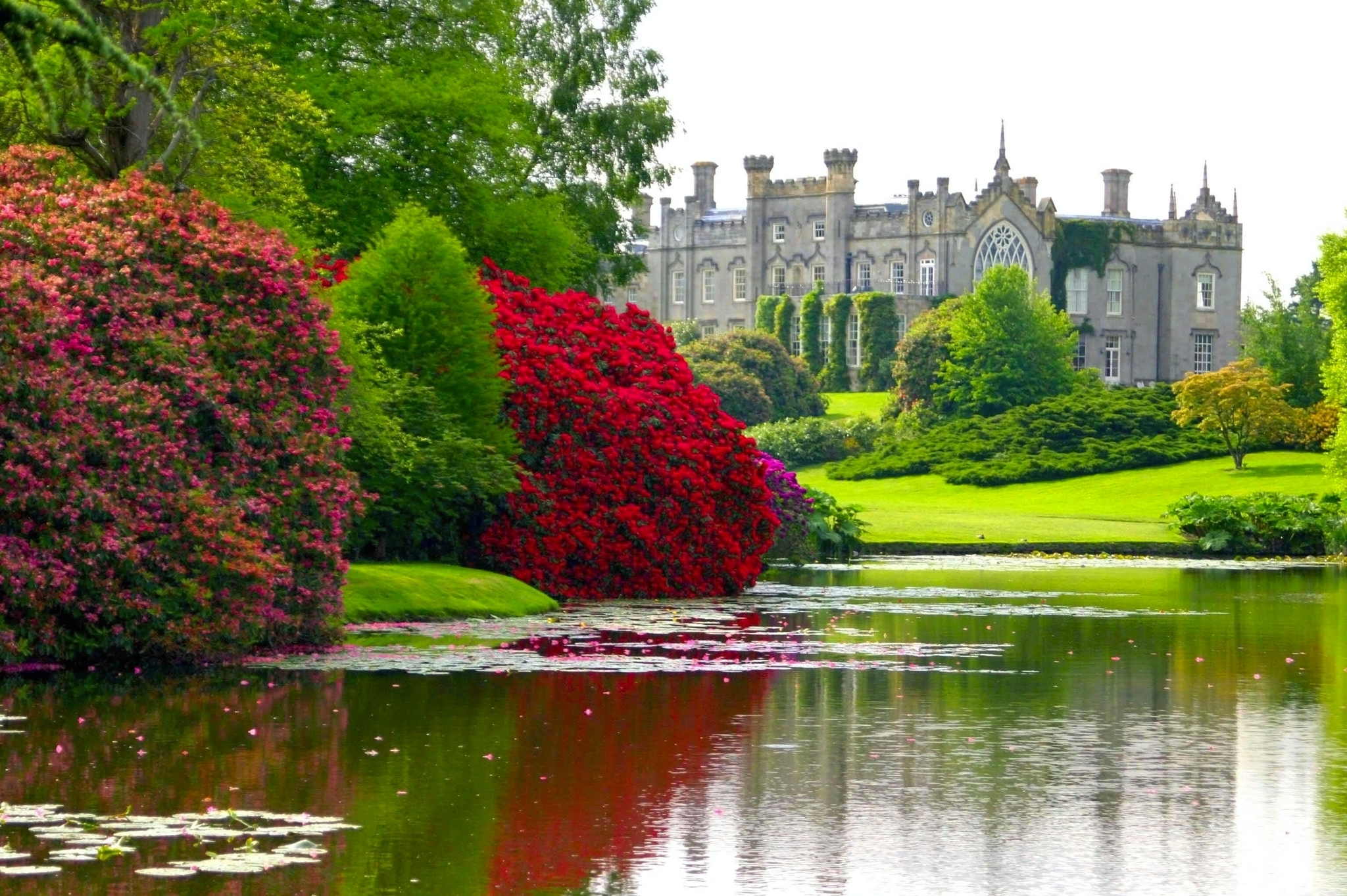 Sheffield Park in East Sussex Bild