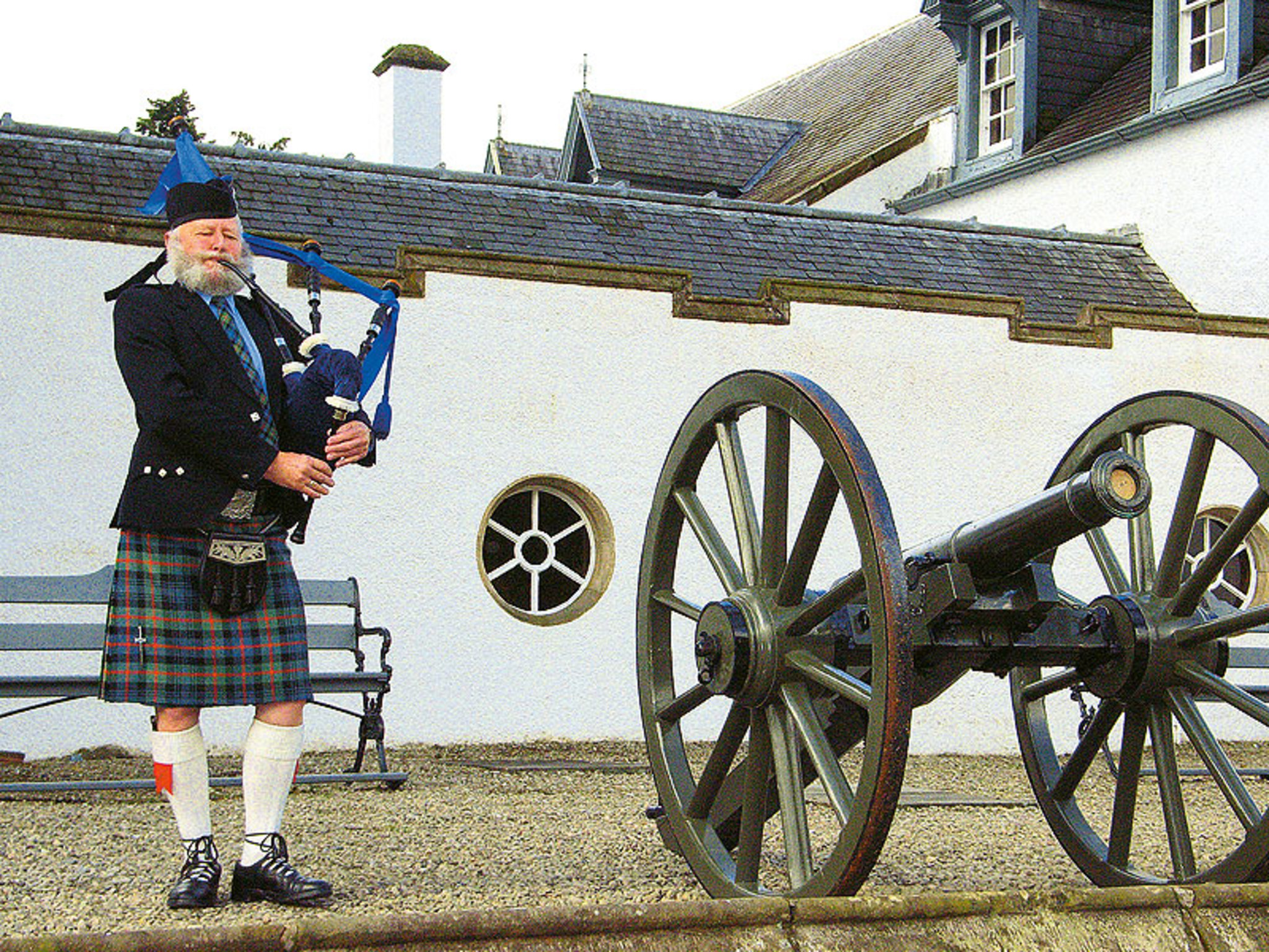 Highlands - Dudelsackspieler  Bild