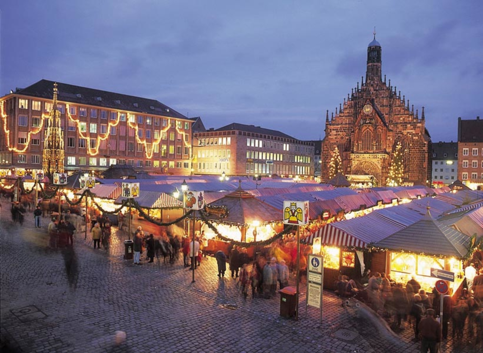 Christkindlesmarkt in Nürnberg Bild