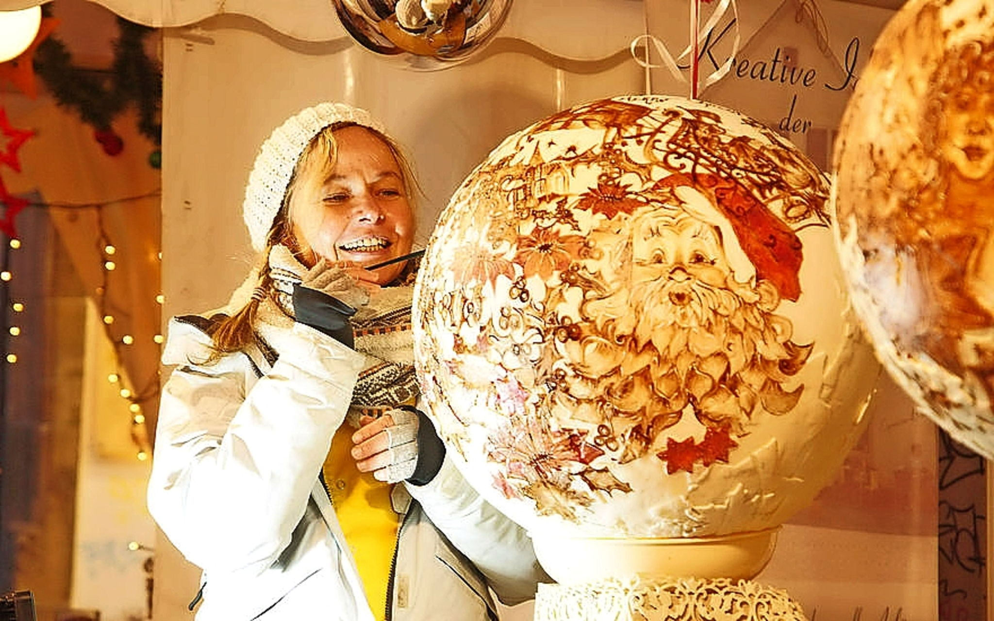 Kunst aus Schokolade Bild