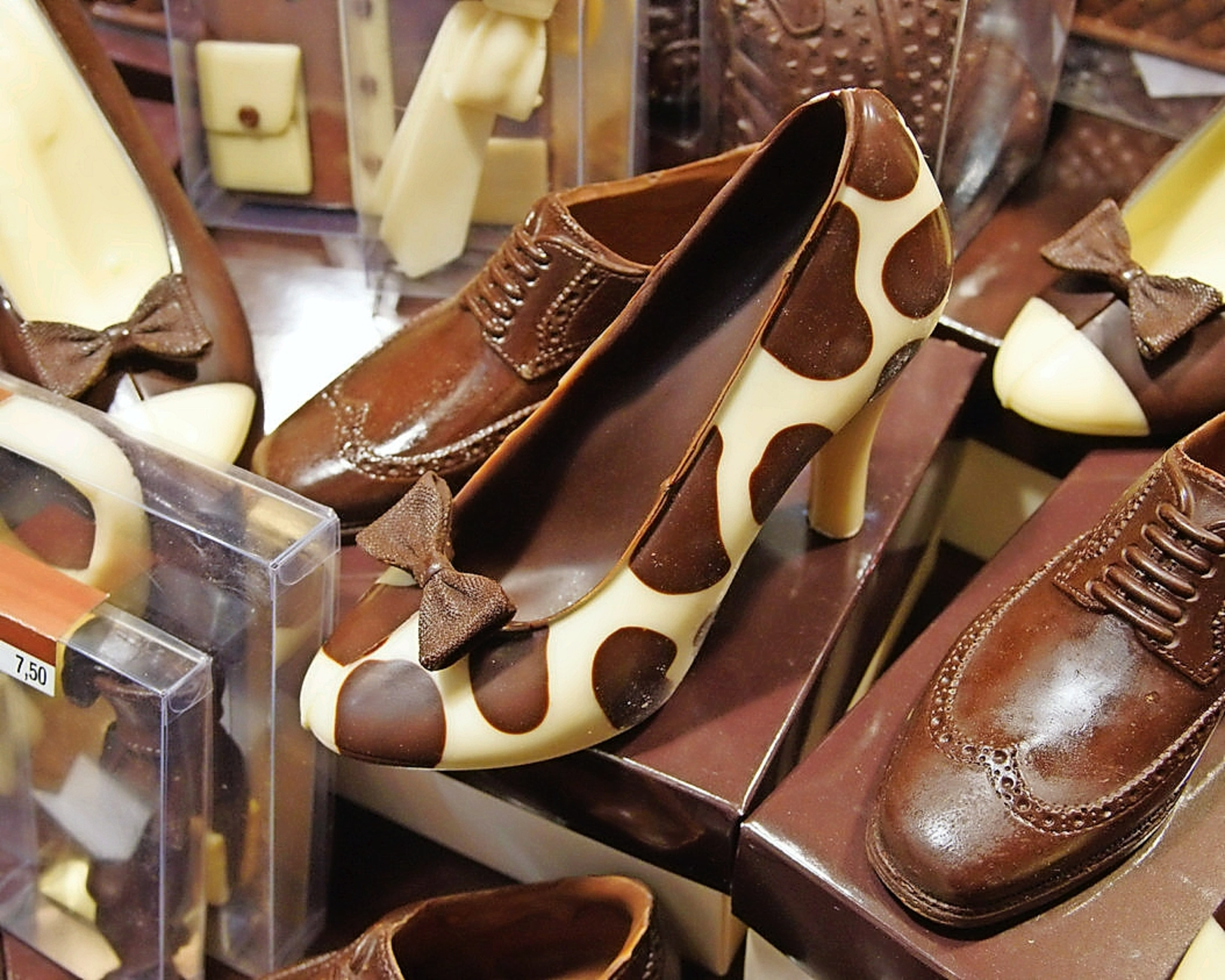 Schuhe aus Schokolade Bild