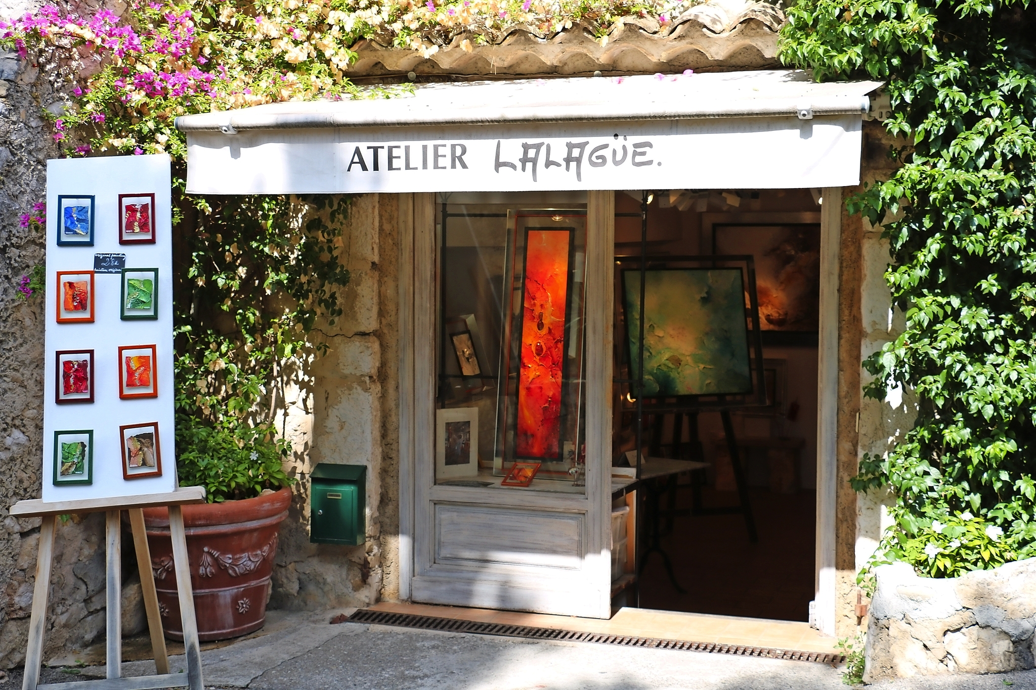 Galerie in St.Paul-de-Vence Bild