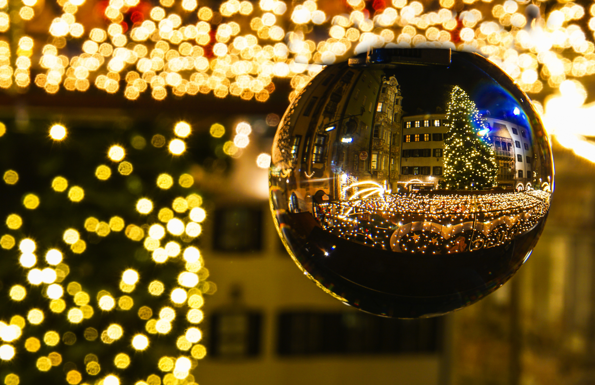 Innsbrucker Weihnachtskugel Bild