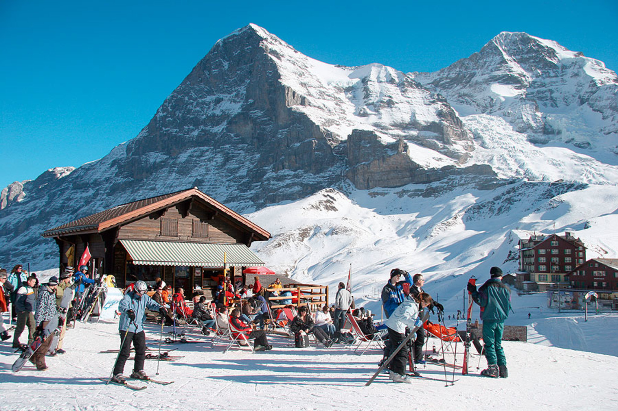 Jungfrau Ski Region Bild