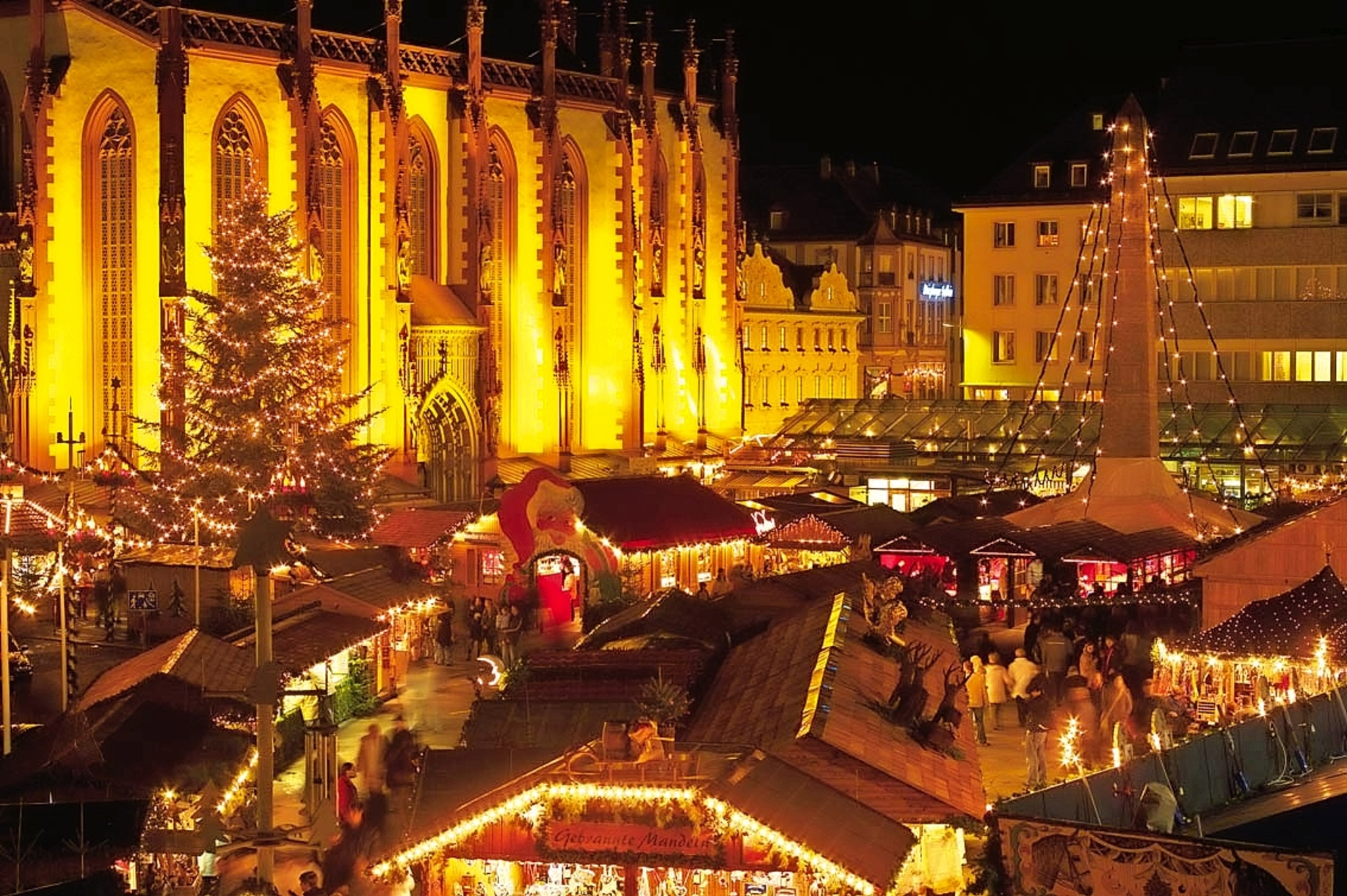 Weihnachtsmarkt in Würzburg Bild