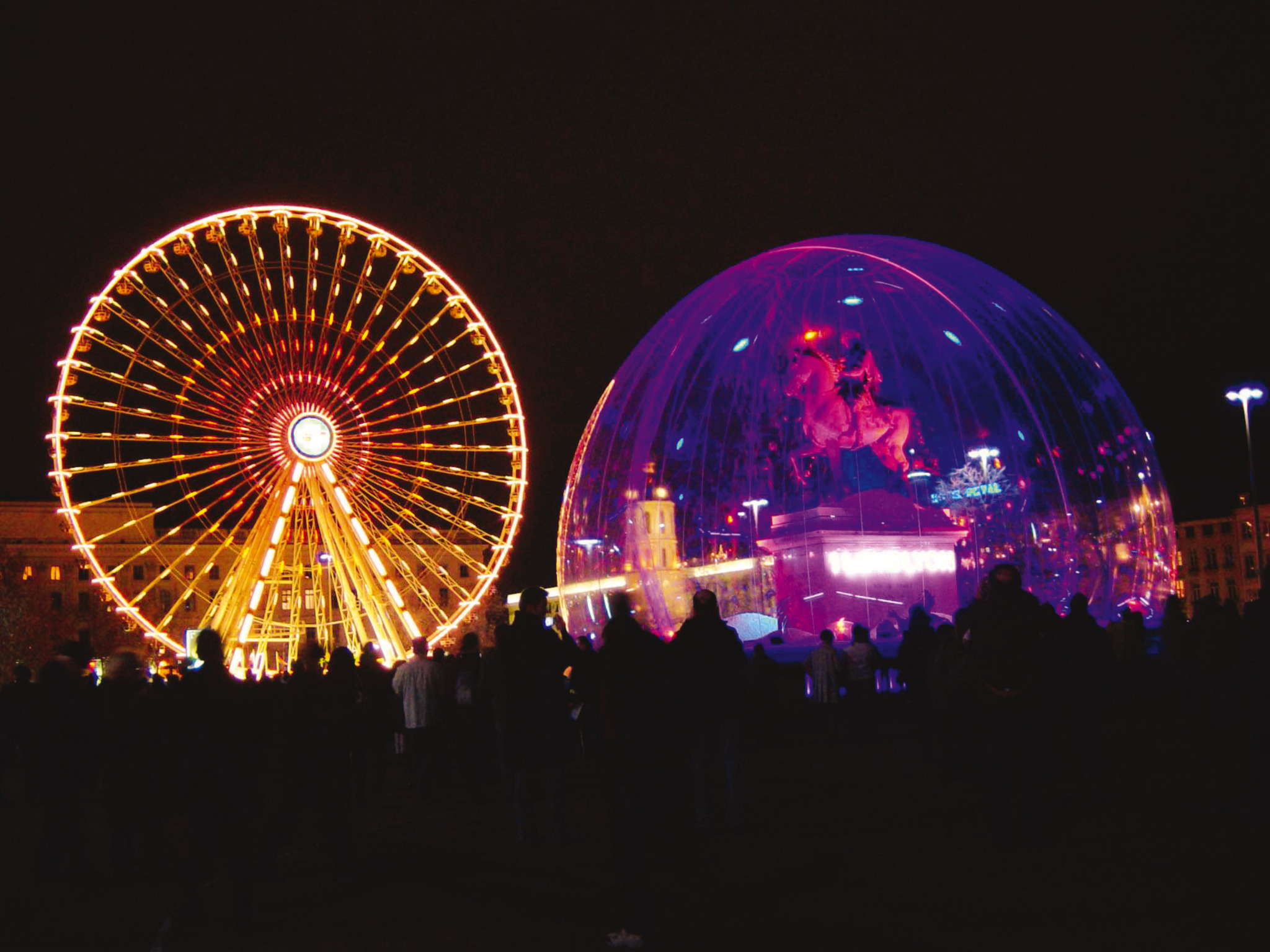 Fête des Lumières, Lyon Bild