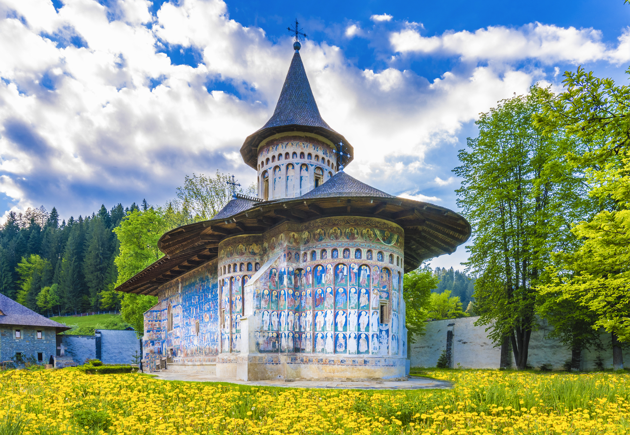 Kloster Voroneț in Rumänien Bild