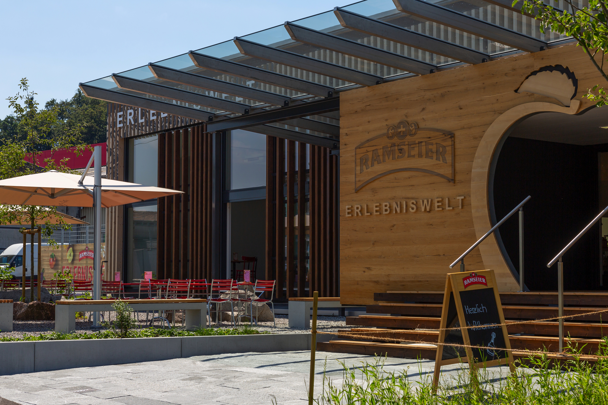 Ramseier Erlebniswelt Eingang Bild