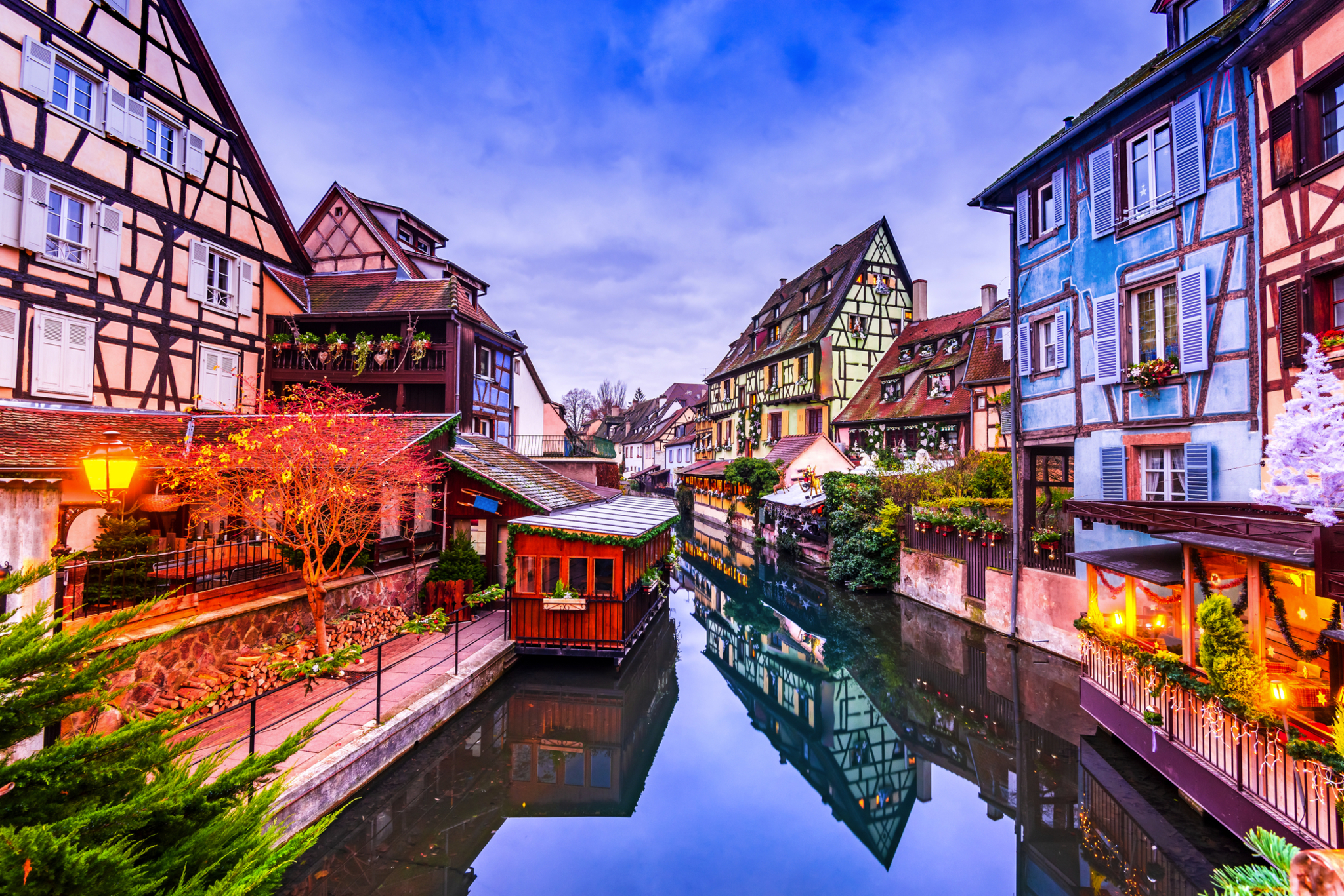 weihnachtliches Colmar Bild