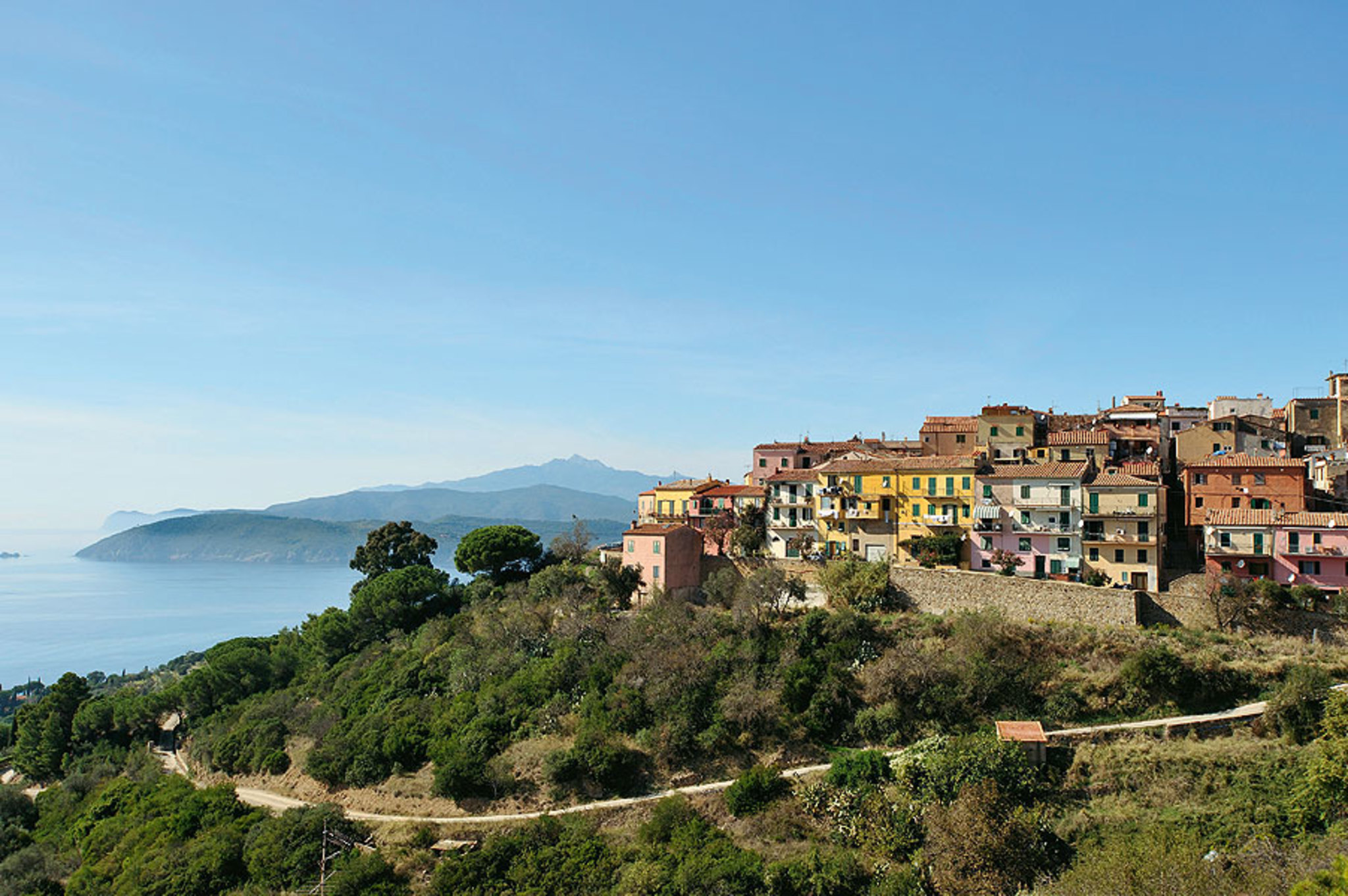 Küstenstädtchen auf Elba Bild