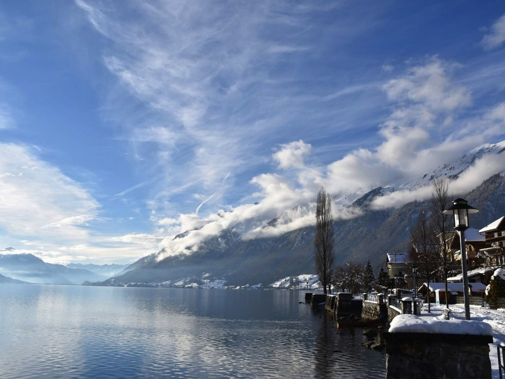 Winter am Brienzersee Bild