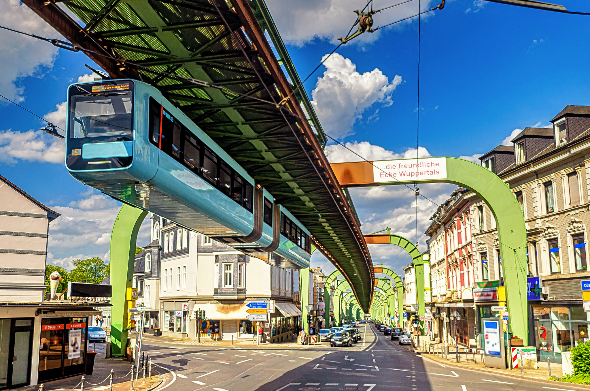 Wuppertaler Schwebebahn Bild