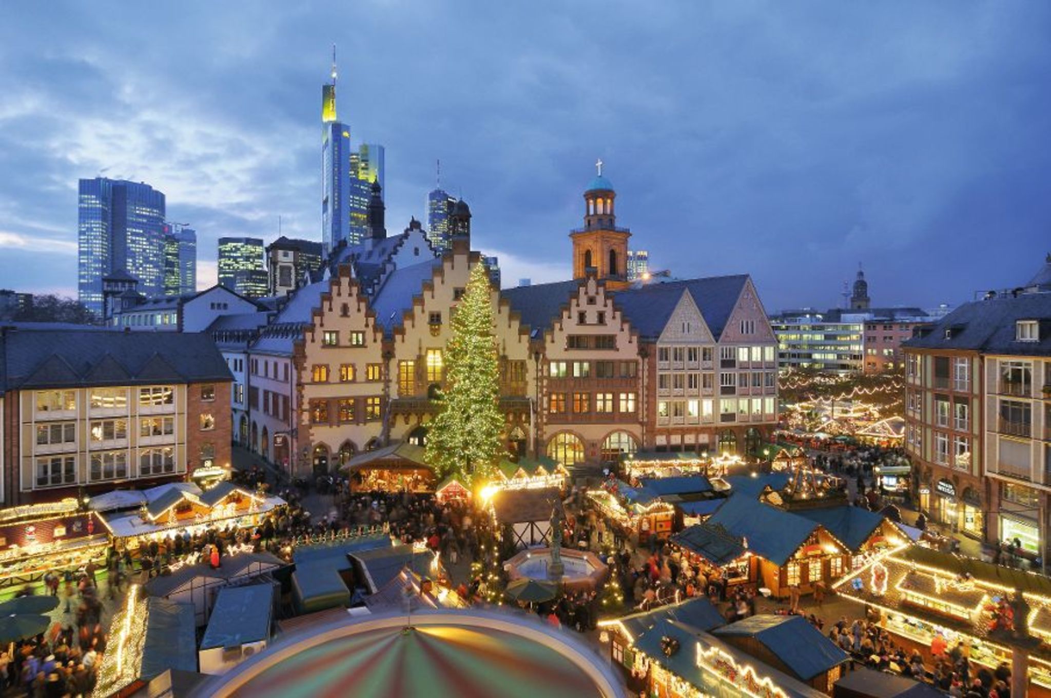 Weihnachtsmarkt am Römer Bild