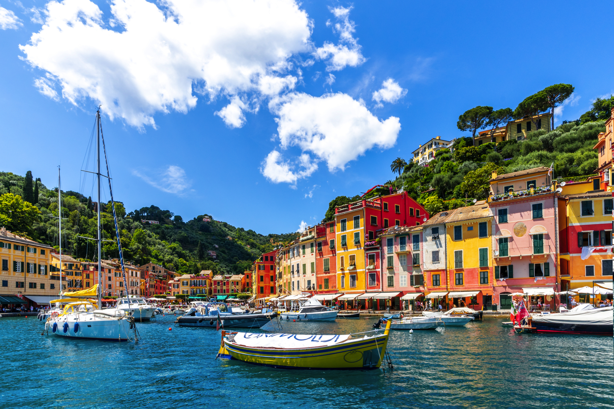 Portofino in Italien Bild