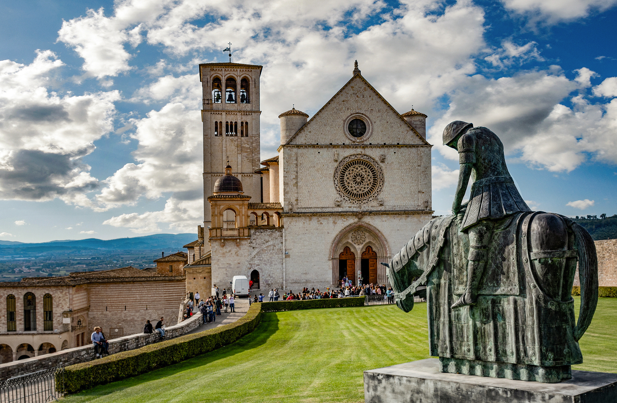 Basilika des Heiligen Franziskus von Assisi Bild