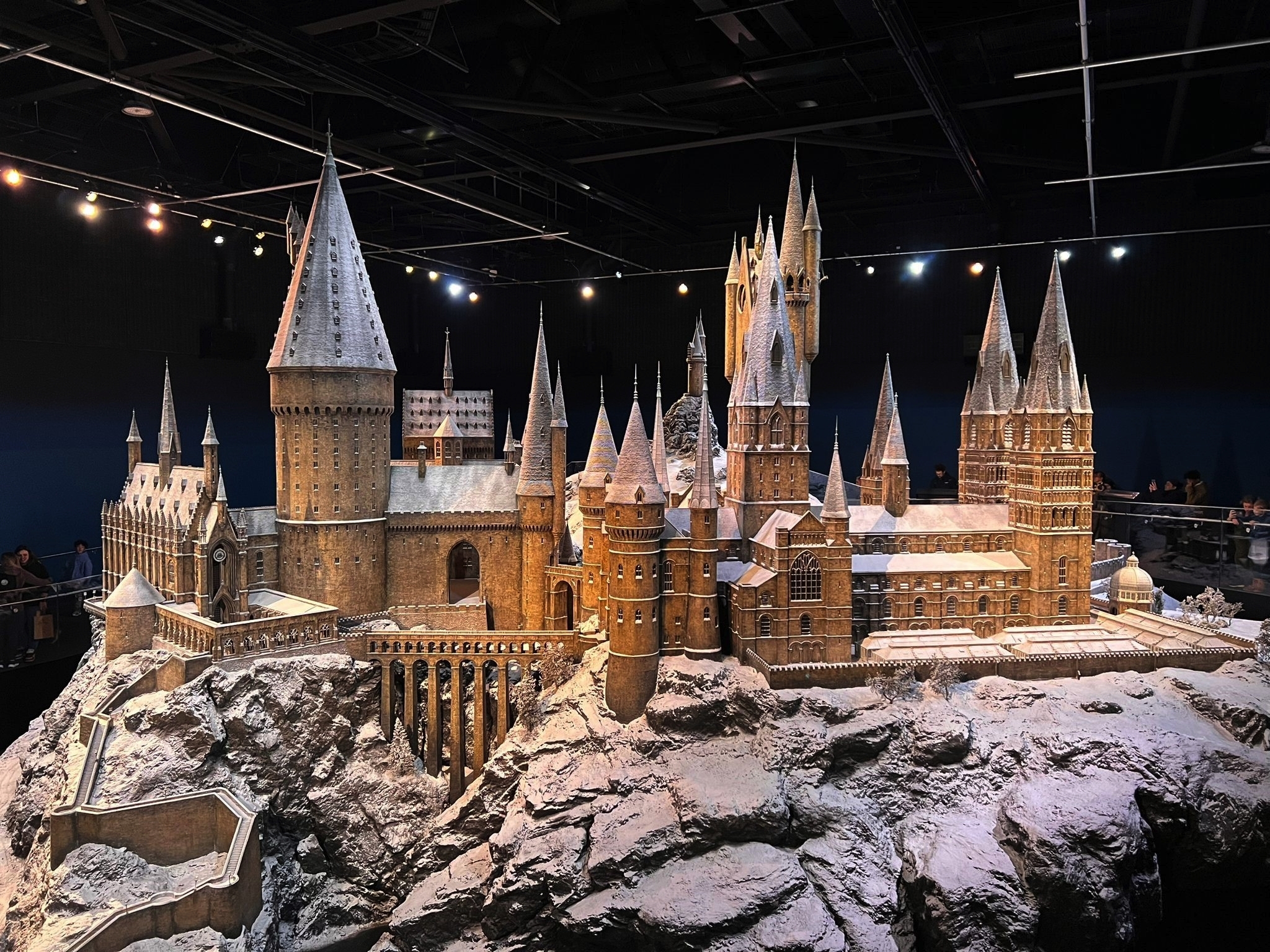 Hogwarts im Schnee Bild