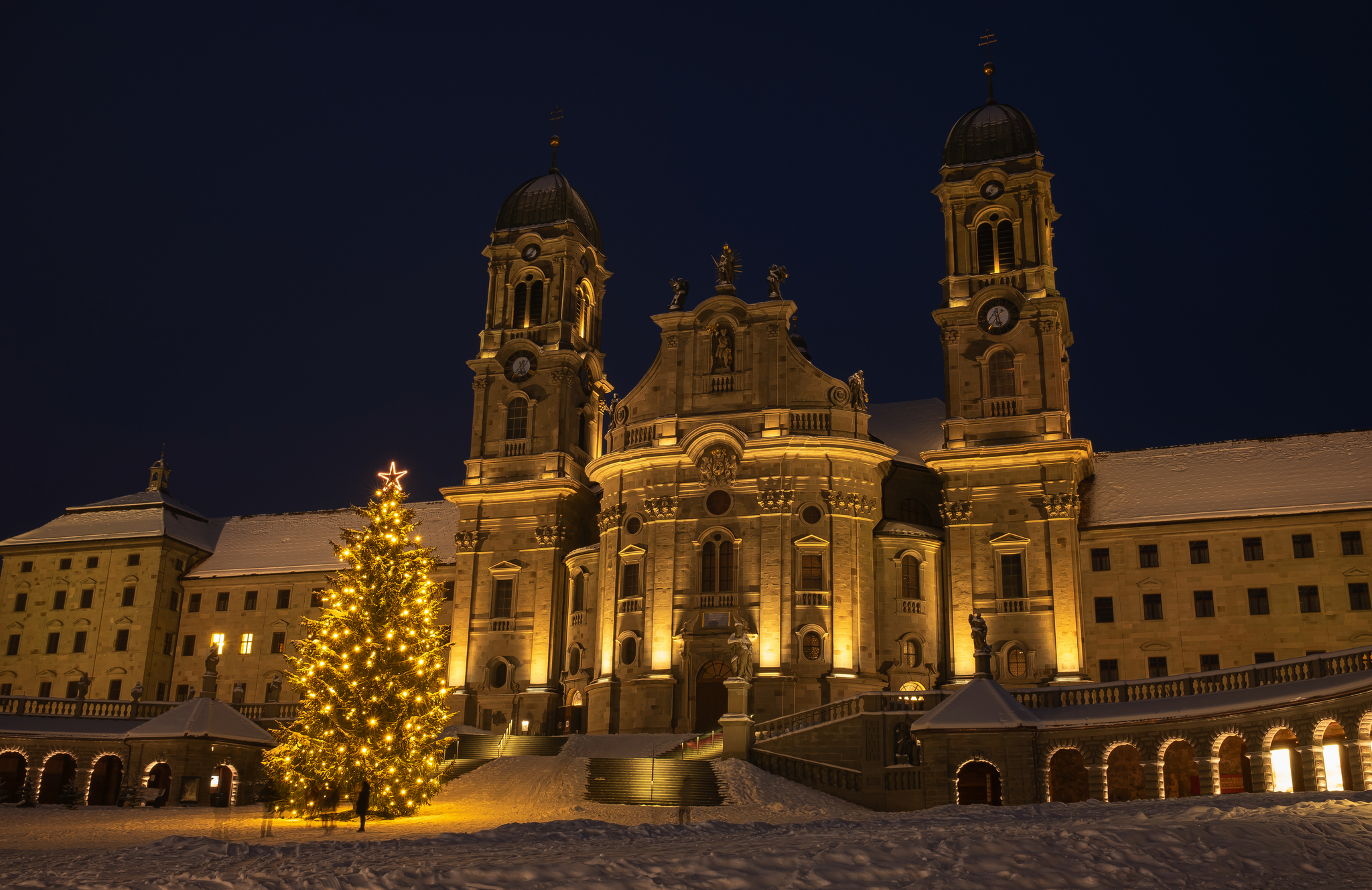 Klostern Einsiedeln  Bild