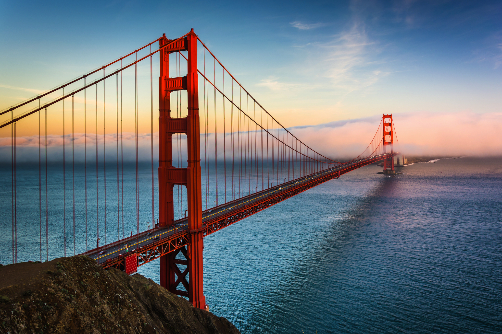 Golden Gate Bridge, San Francisco Bild