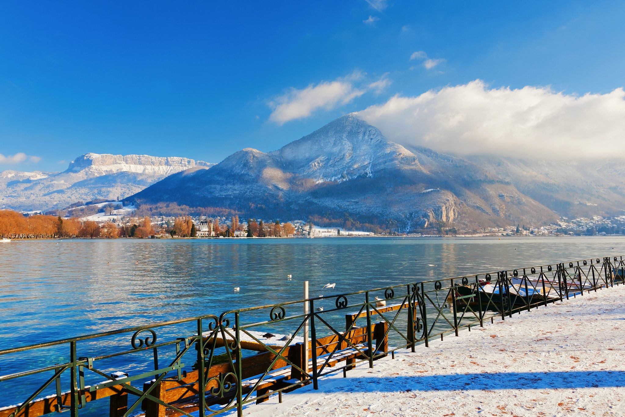 Annecy im Winter  Bild