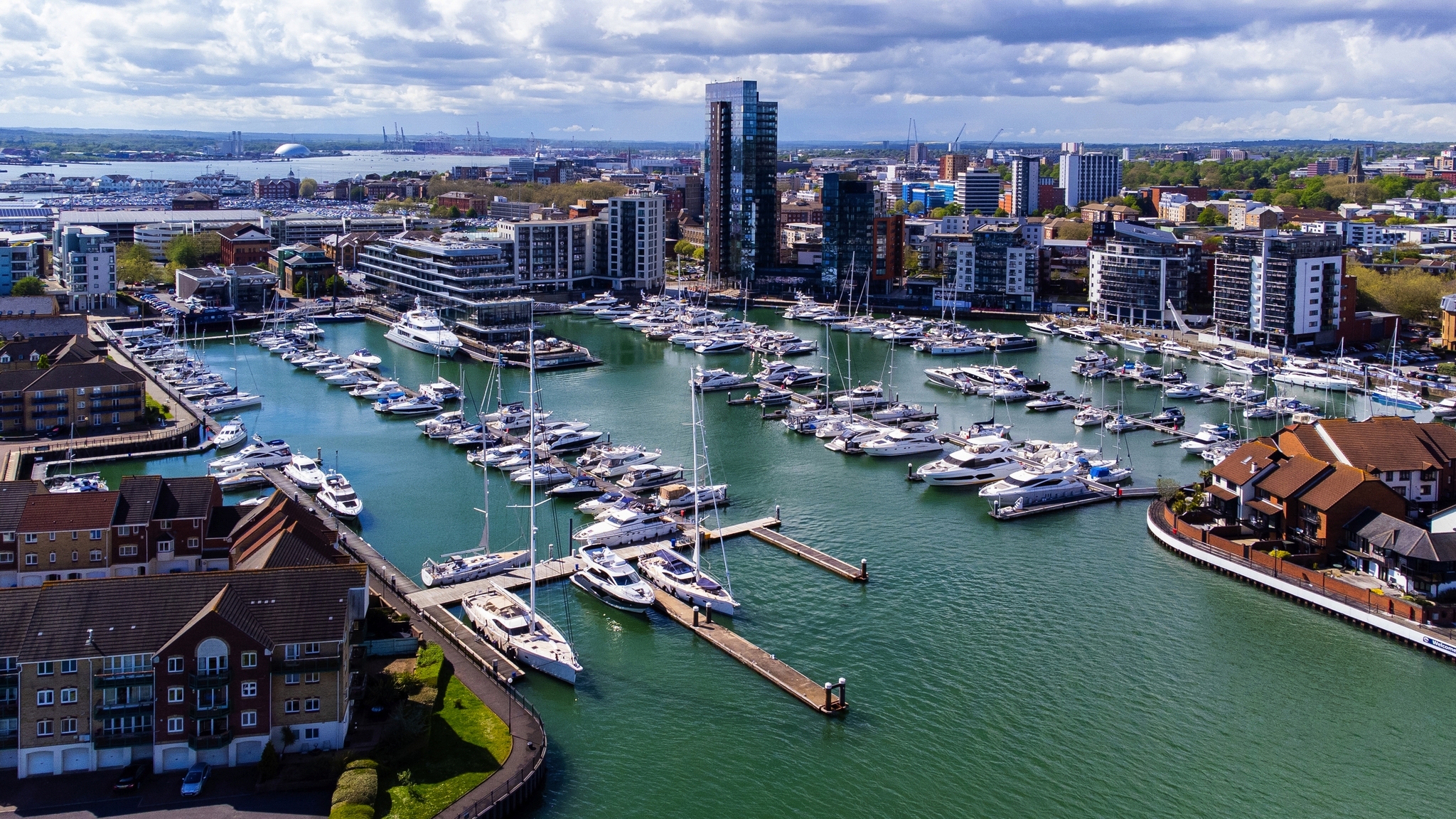 Hafen von Southampton Bild