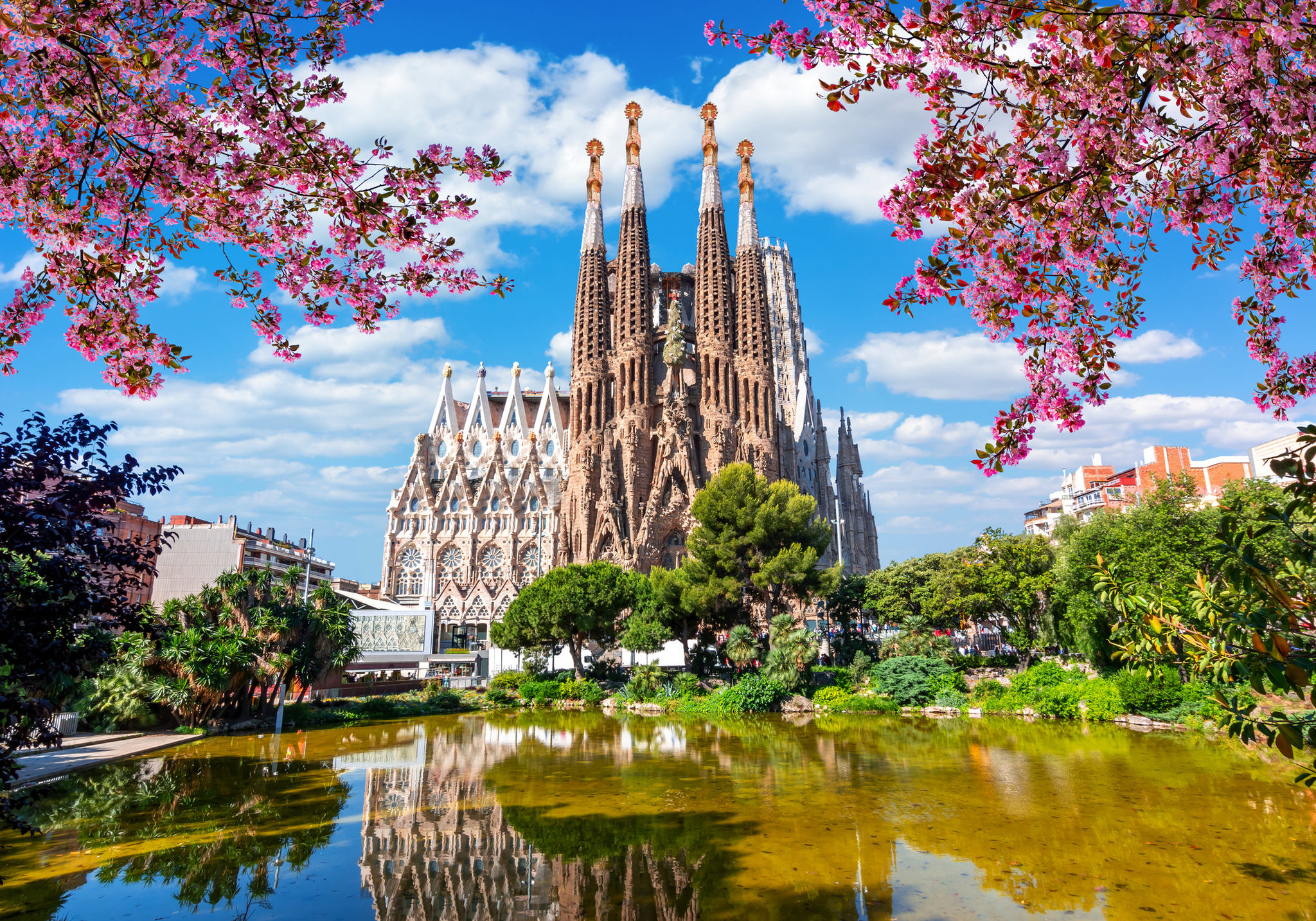 Kathedrale Sagrada Familia in Barcelona Bild