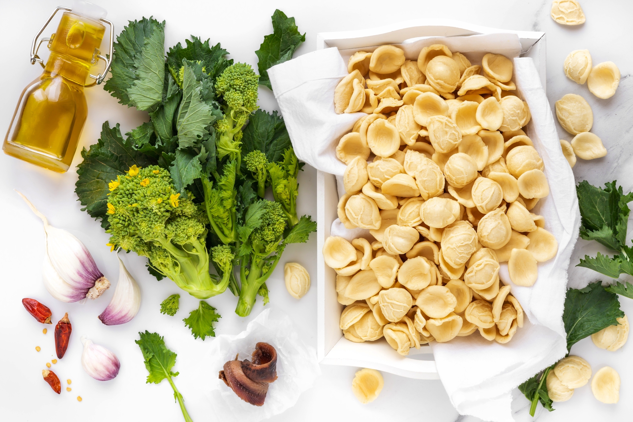 Die Spezialität Apuliens: Orechiette Die Spezialität Apuliens: Orechiette Bild
