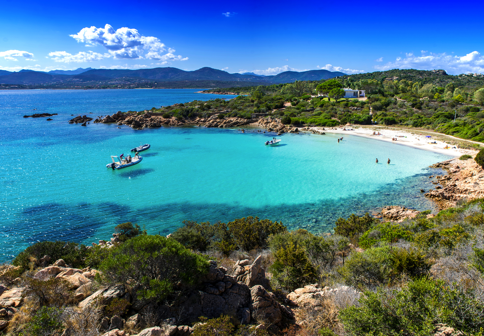 Doctor's Beach an der Nordostküste Sardiniens Bild