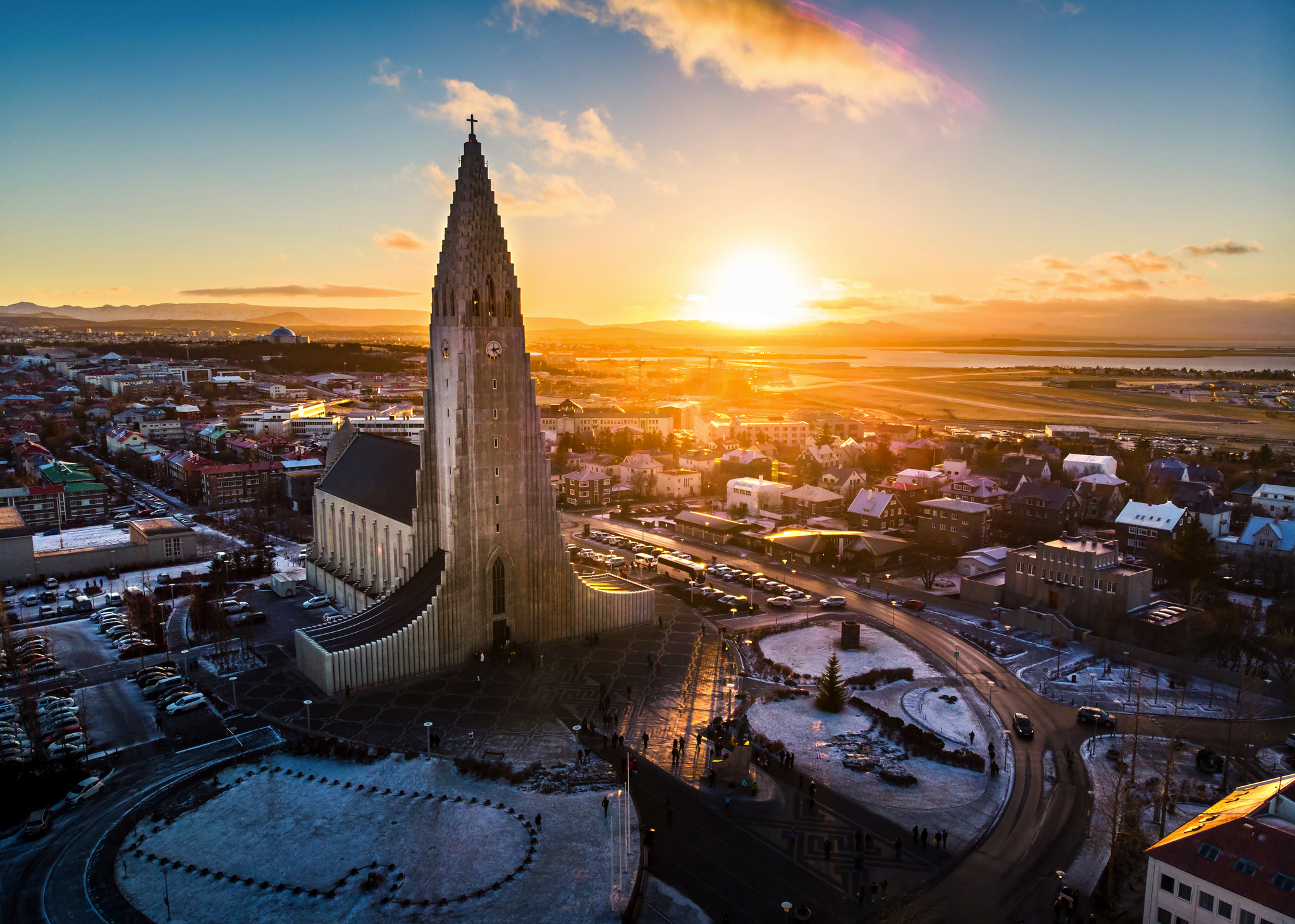 Kirche Reykjavik Bild