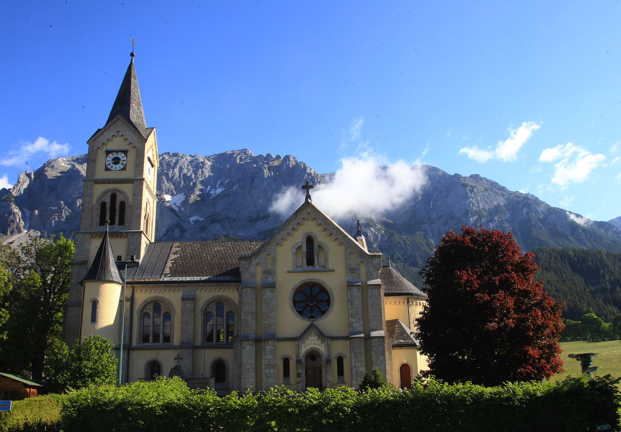 Evangelische Kirche, Ramsau Bild