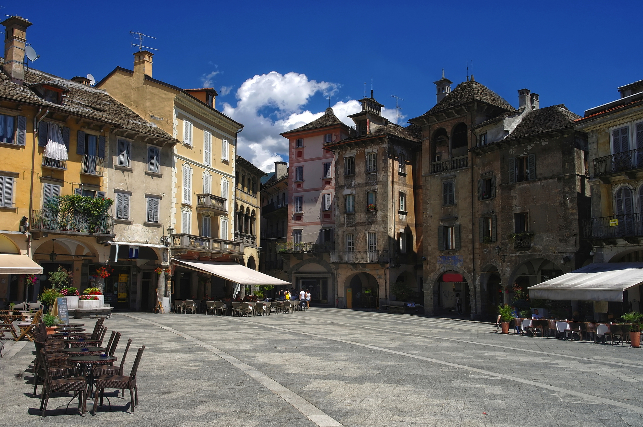 Markt in Domodossola Bild