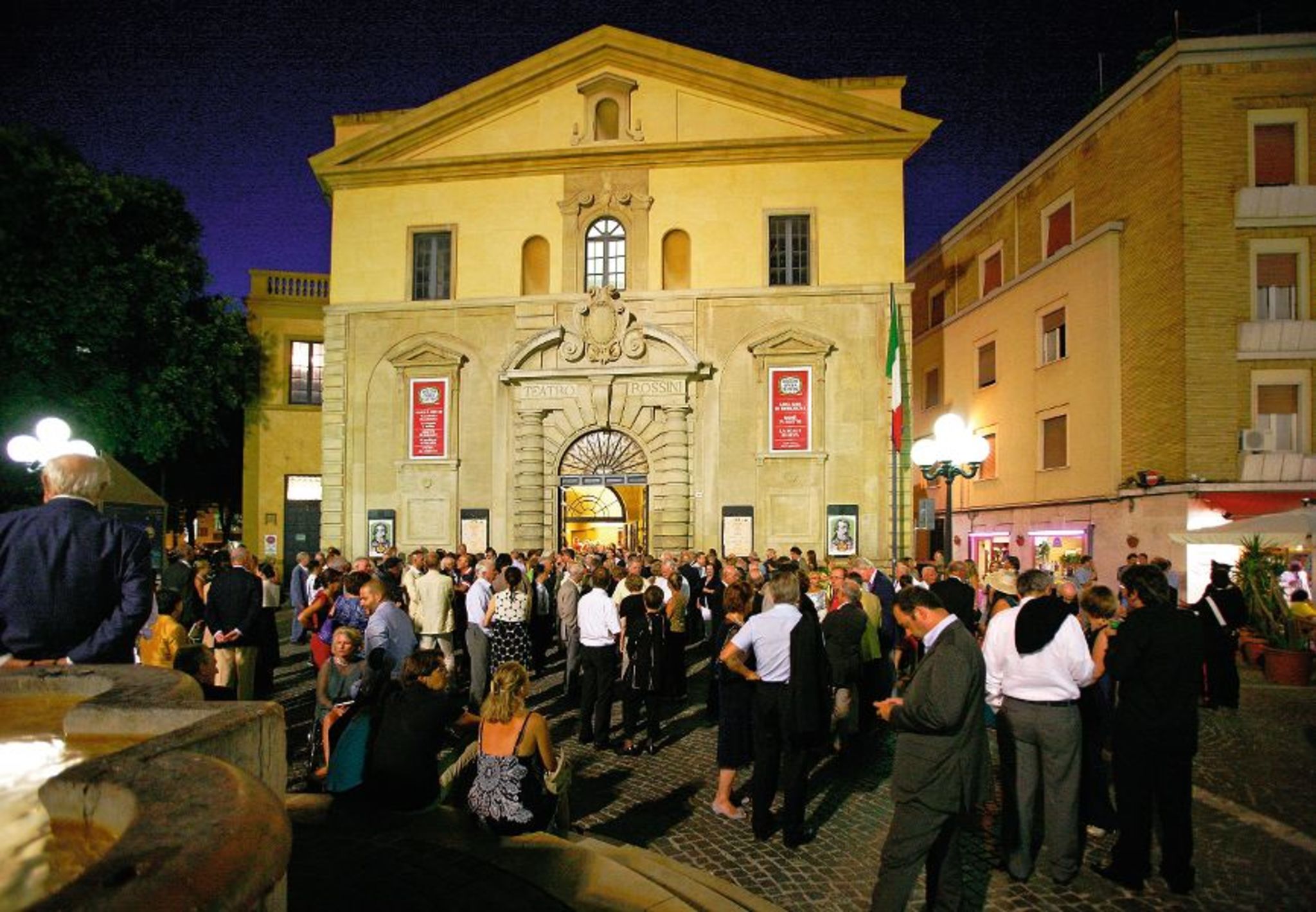 Altes Theater in Pesaro Altes Theater in Pesaro Bild