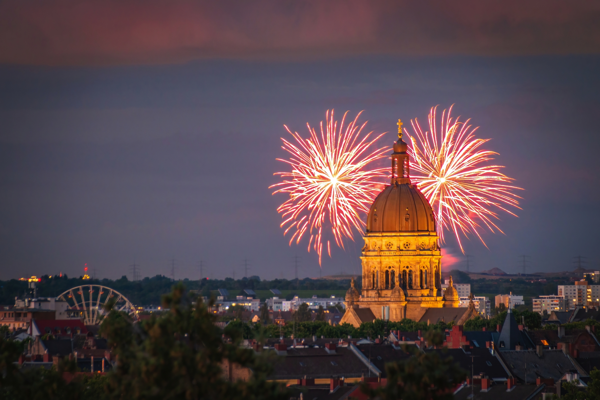 Silvester Mainz Bild