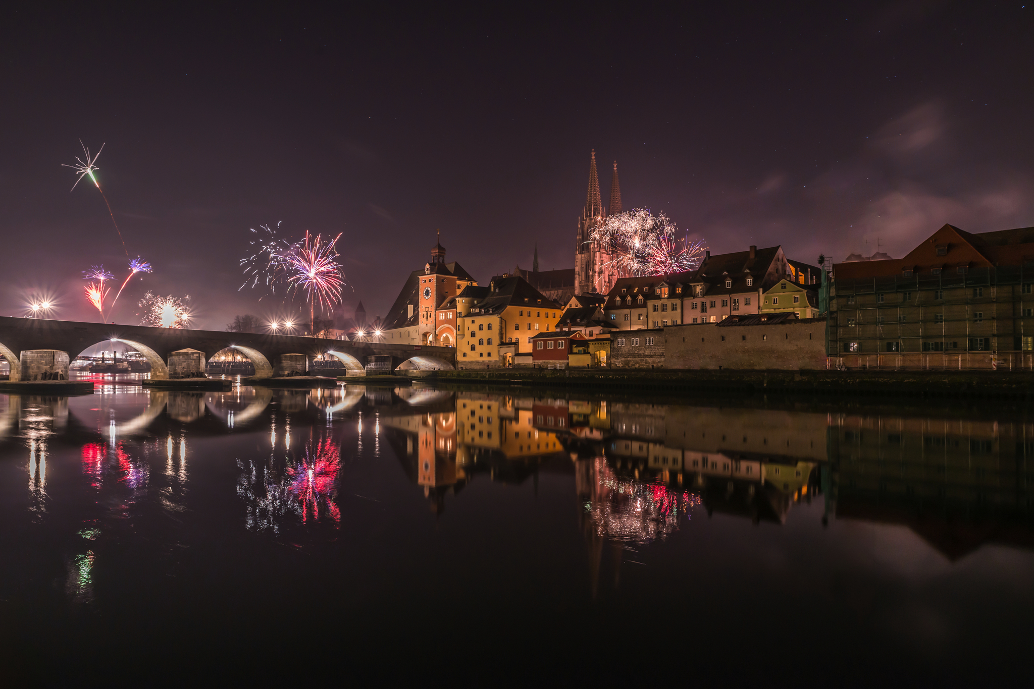 Silvester Regensburg Bild