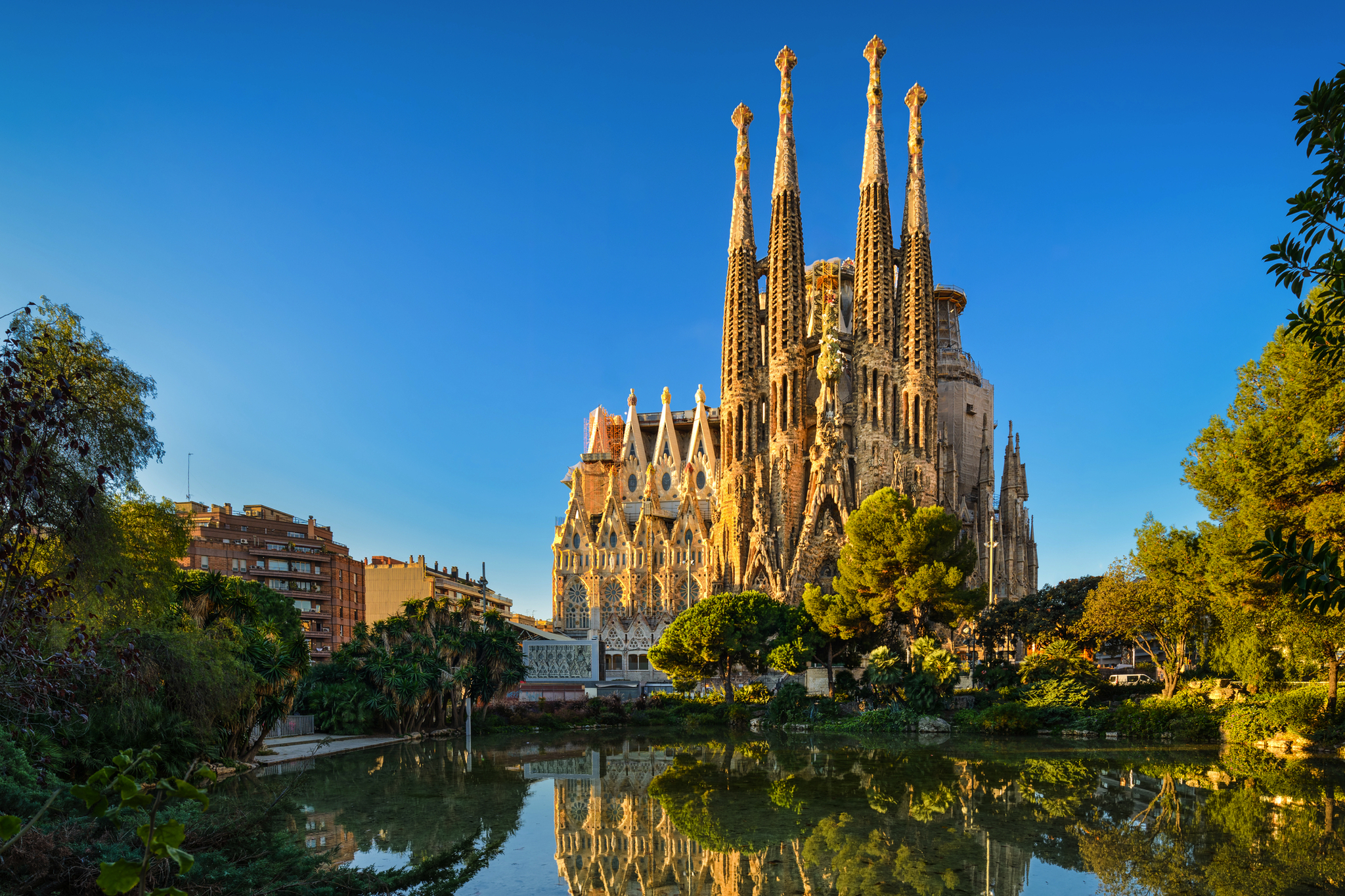 Sagrada Familia in Barcelona Bild