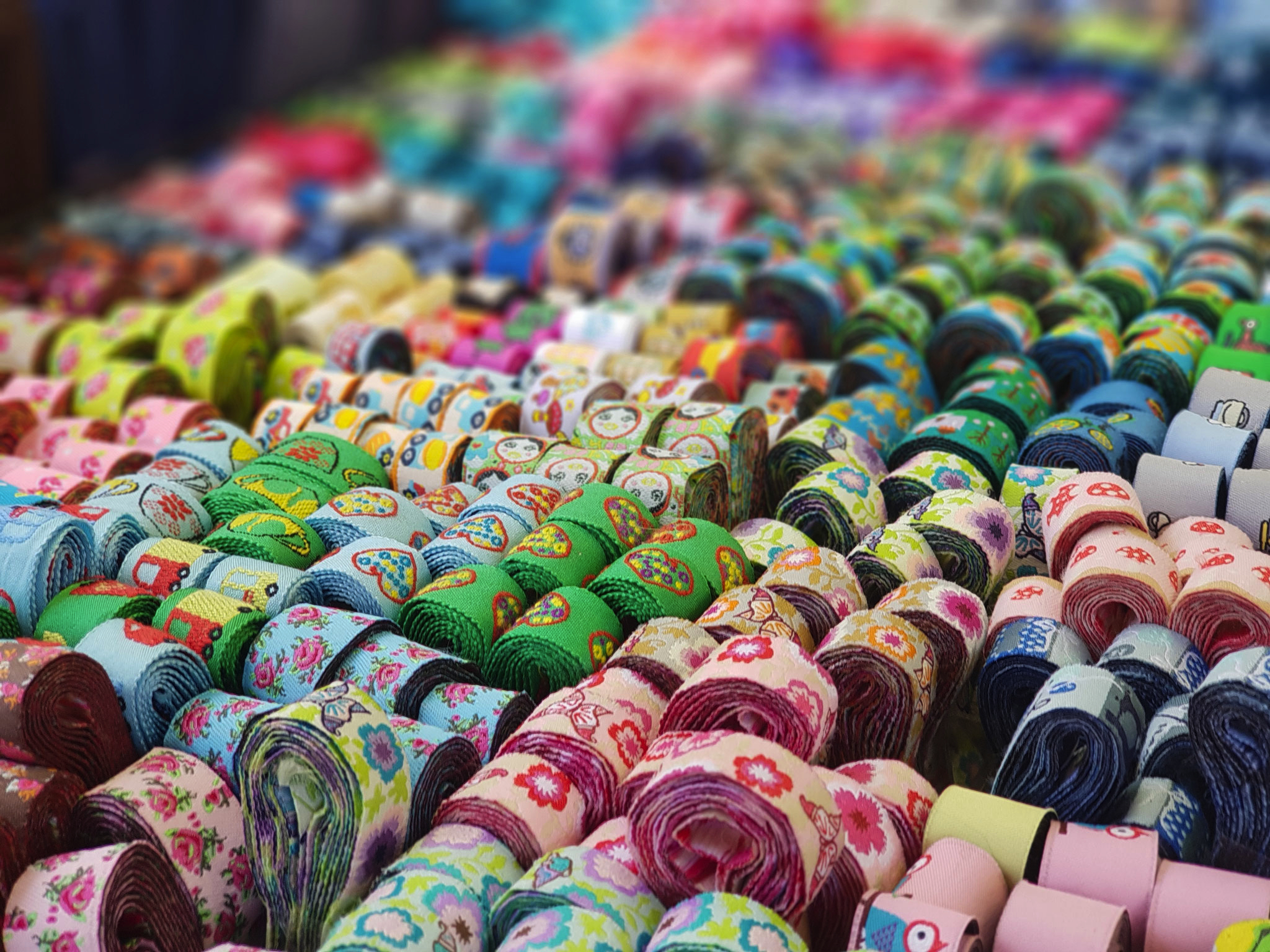 Stoffmarkt Holland Bild