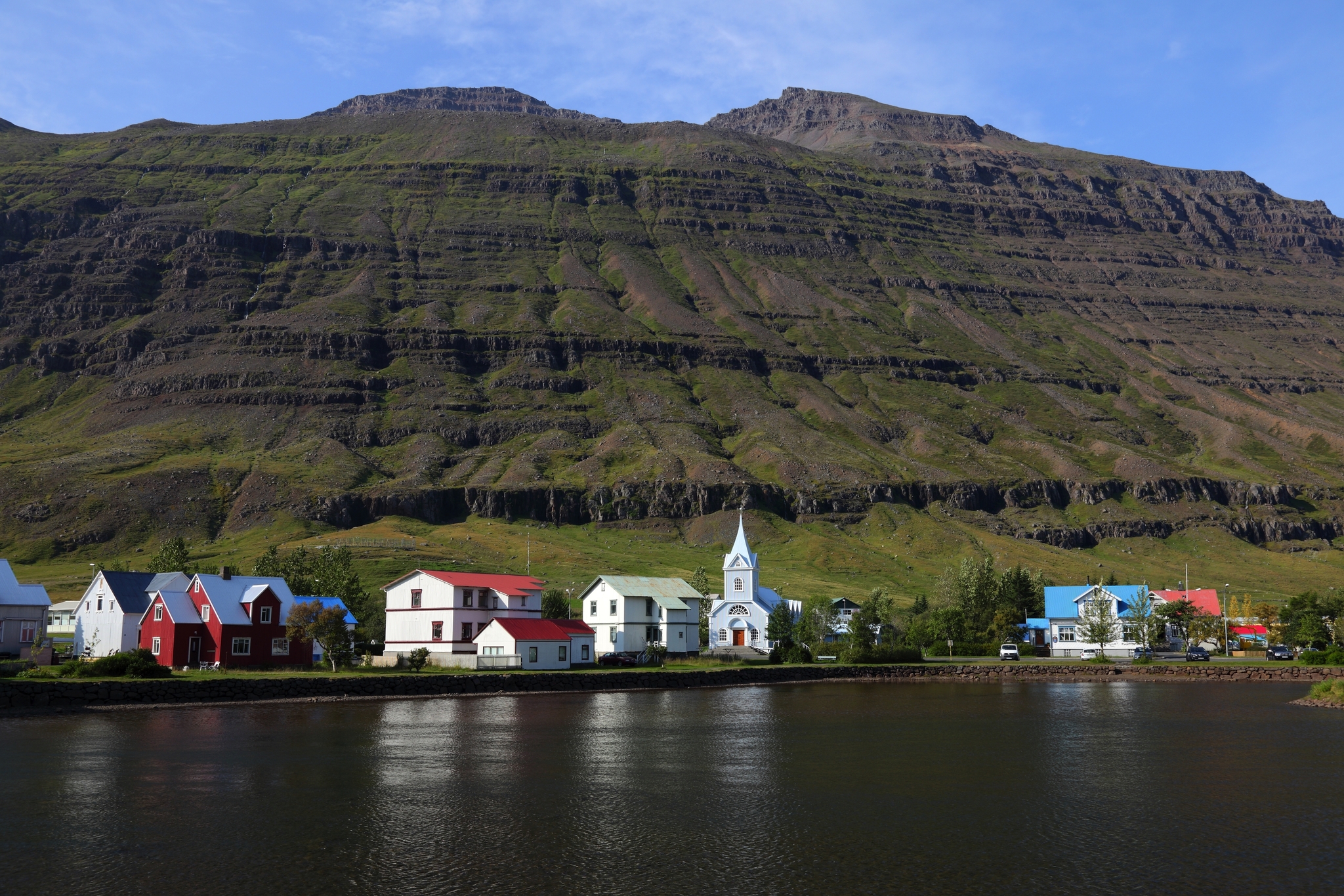 Seydisfjördur Hafen Bild
