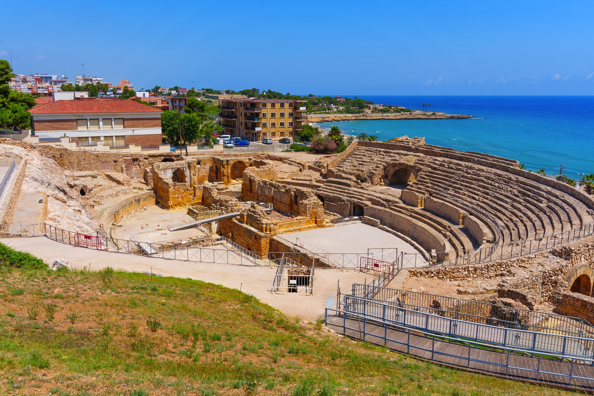 römisches Amphitheater in Tarragona Bild